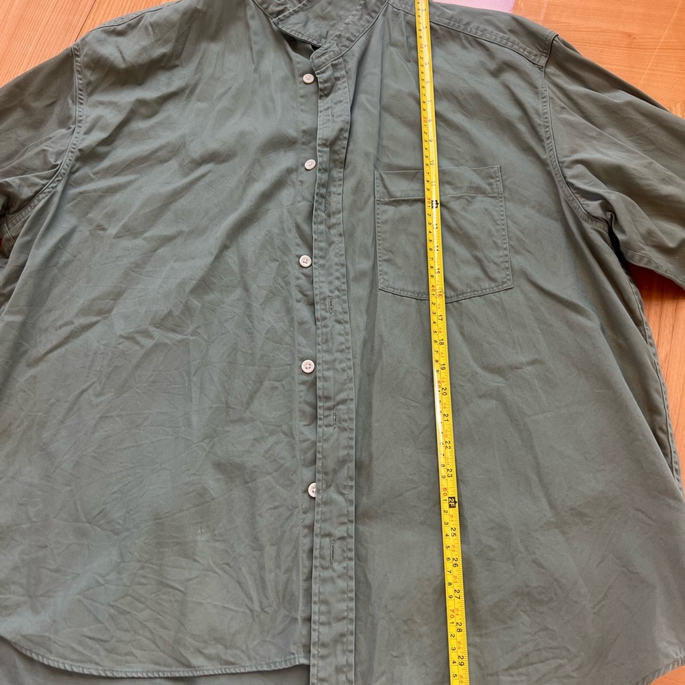 Uniqlo Sage Green Casual Shirt